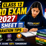 CBSE CLASS12 BOARD EXAM 2027 DATE SHEET