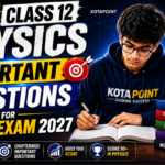 CBSE Class 12 Physics Important Questions for Board Exam