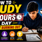 How to Study 12 Hours a Day Without Burning Out