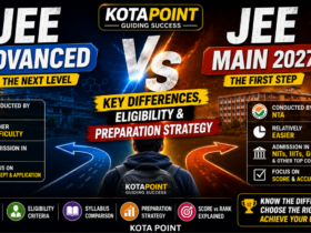 JEE Advanced vs JEE Main 2027 Key Differences Eligibility Preparation Strategy
