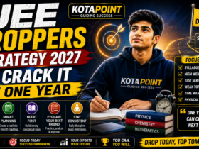 JEE DROPPER strategy 2027
