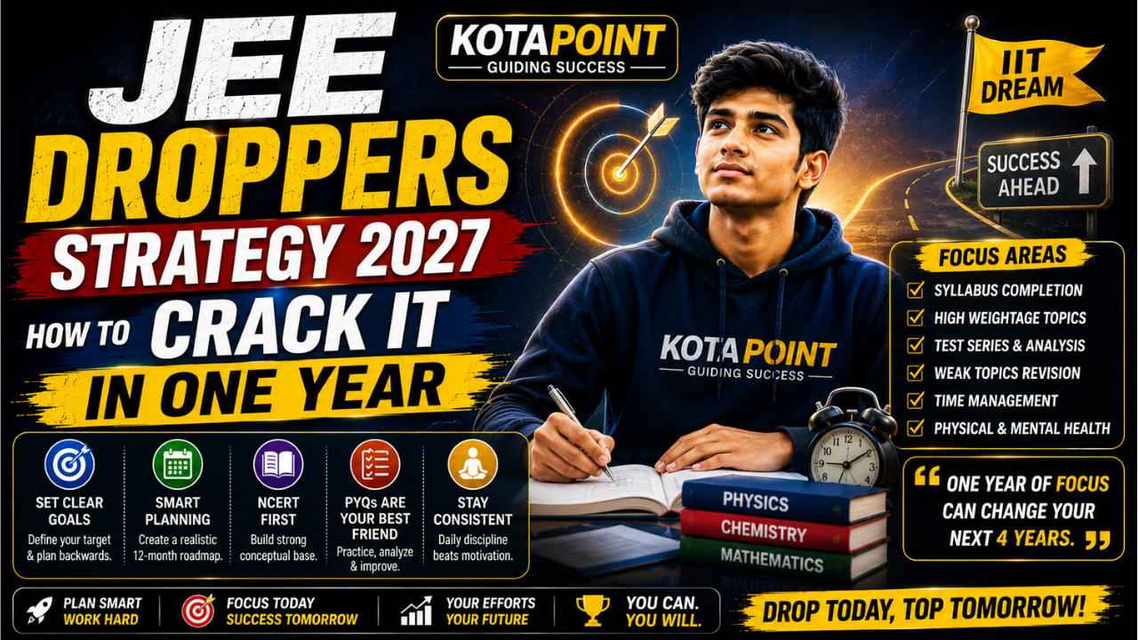 JEE DROPPER strategy 2027