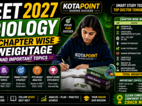NEET 2027 Biology Chapter Wise Weightage and Important Topics 32 NEET 2027 Biology Chapter wise syllabus