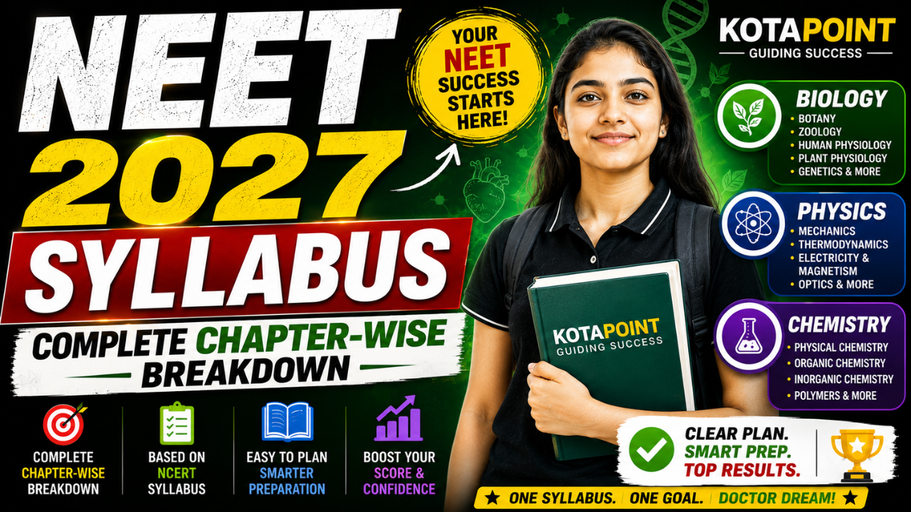 NEET 2027 Syllabus - Complete Chapter-wise Breakdown 25 NEET 2027 SYLLABUS CHAPTERWISE