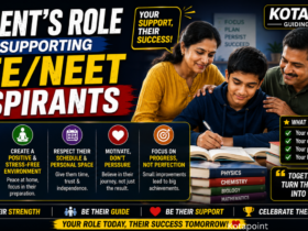 Parents role in supporting jeeneep aspirants