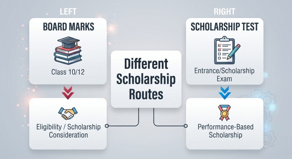 Kota Coaching Scholarship 2027: Complete Guide for JEE & NEET Students 32 Board Marks vs Scholarship Test