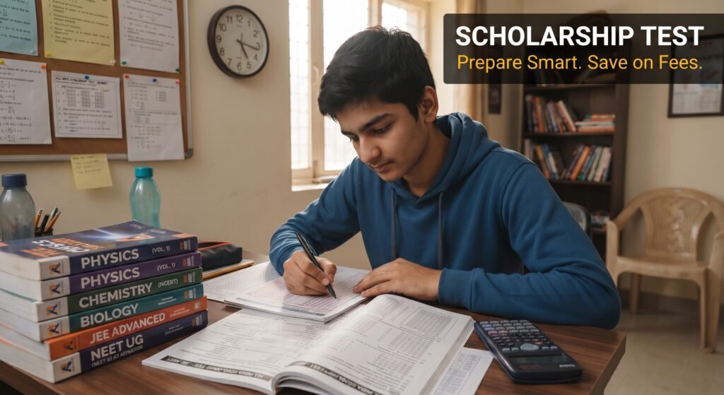 Kota Coaching Scholarship 2027: Complete Guide for JEE & NEET Students 30 JEE NEET scholarship test preparation in Kota