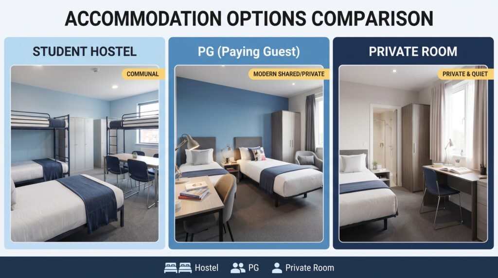 Types of Accommodation Available in Kota
