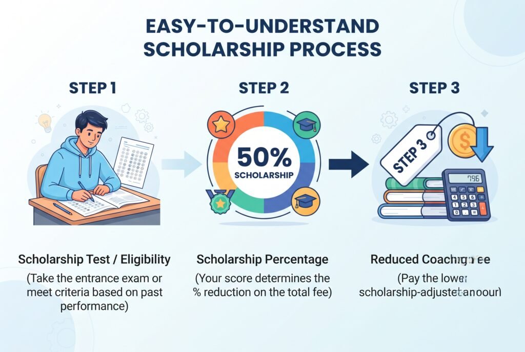 Kota Coaching Scholarship 2027: Complete Guide for JEE & NEET Students 29 easy to understand scholarship process