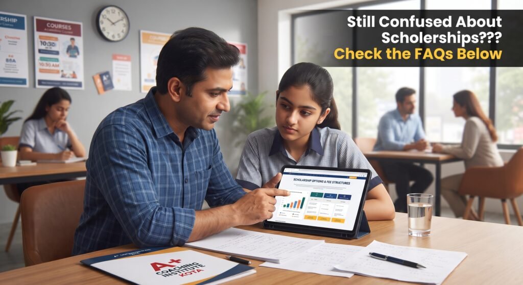 Kota Coaching Scholarship 2027: Complete Guide for JEE & NEET Students 34 faqs